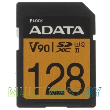 Карта памяти ADATA Premier ONE SDXC 128GB (ASDX128GUII3CL10-C)